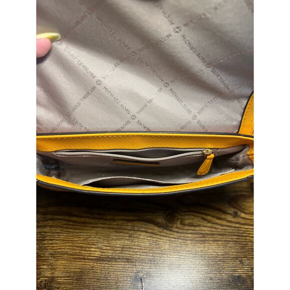 Michael Kors Medium Logo Convertible Crossbody Bag - Picture 8 of 10